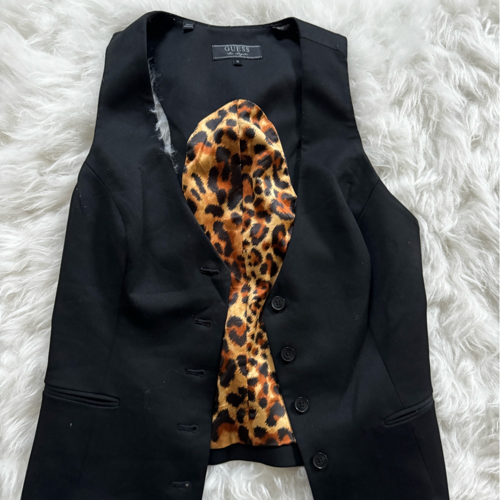 *SOLD* Guess black vest